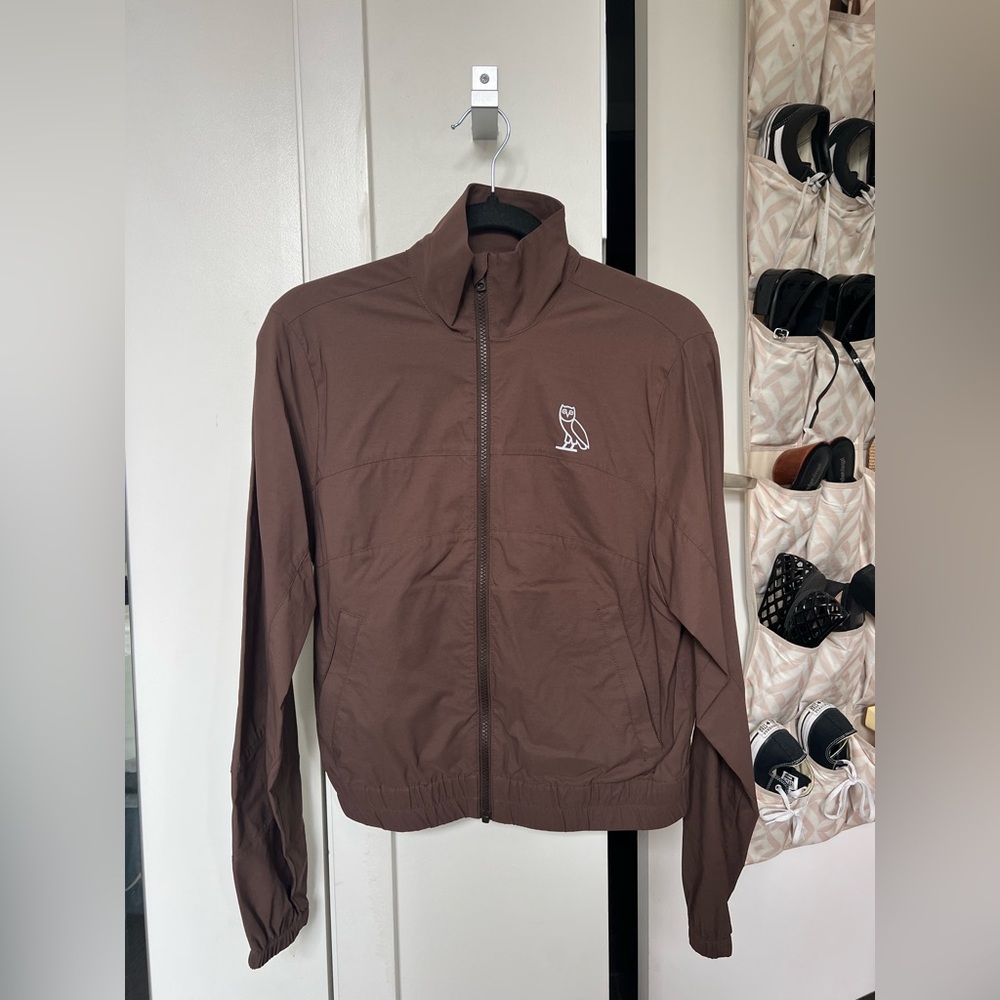 OVO women’s brown track jacket